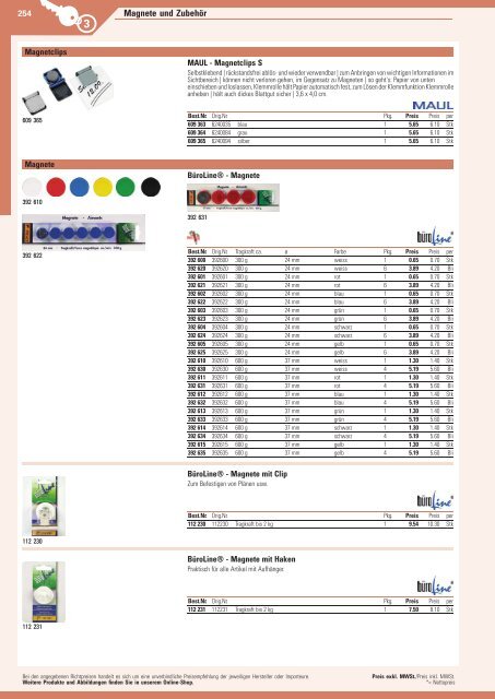 www.EasyBuero.ch - Bürobedarf Katalog