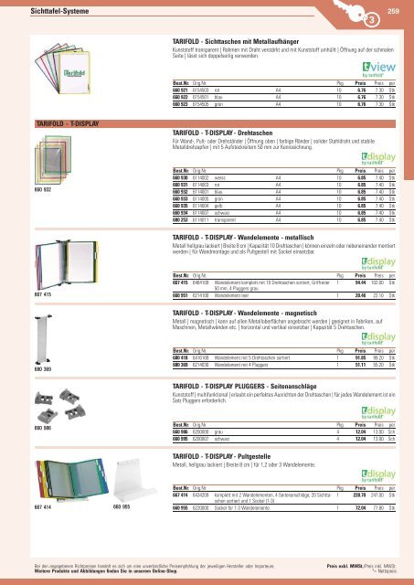 www.EasyBuero.ch - Bürobedarf Katalog