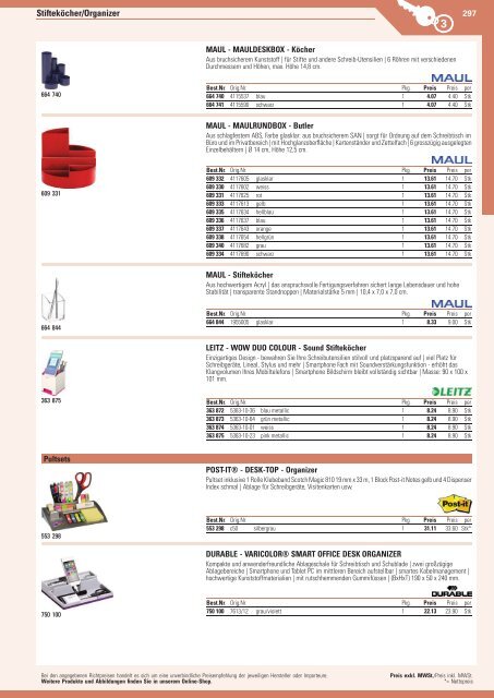 www.EasyBuero.ch - Bürobedarf Katalog