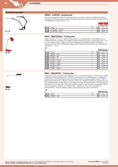 www.EasyBuero.ch - Bürobedarf Katalog