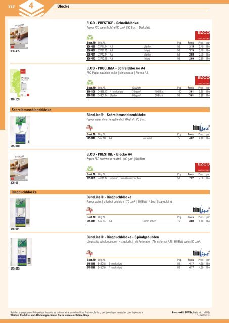 www.EasyBuero.ch - Bürobedarf Katalog