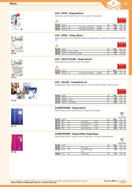 www.EasyBuero.ch - Bürobedarf Katalog