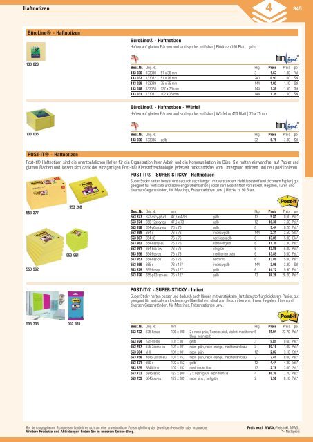 www.EasyBuero.ch - Bürobedarf Katalog