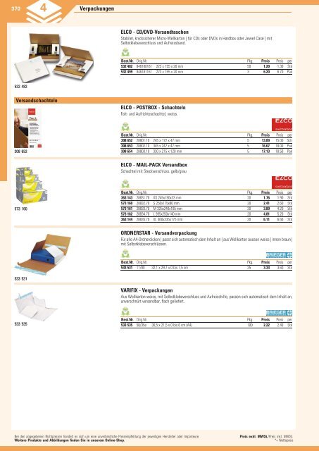 www.EasyBuero.ch - Bürobedarf Katalog