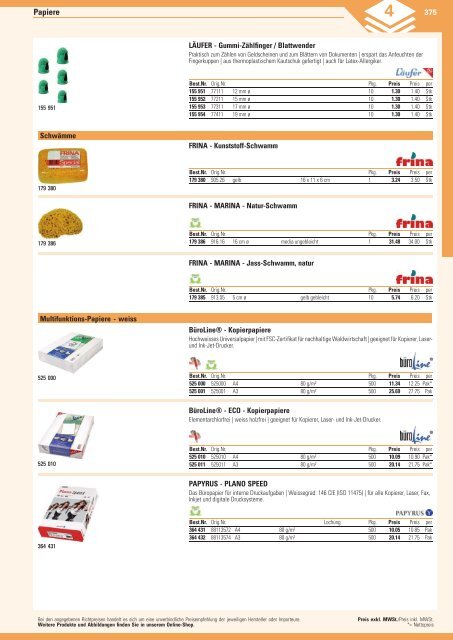 www.EasyBuero.ch - Bürobedarf Katalog