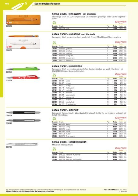 www.EasyBuero.ch - Bürobedarf Katalog