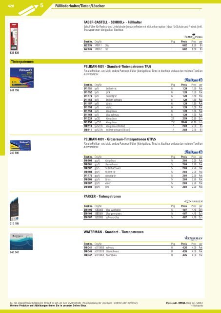 www.EasyBuero.ch - Bürobedarf Katalog