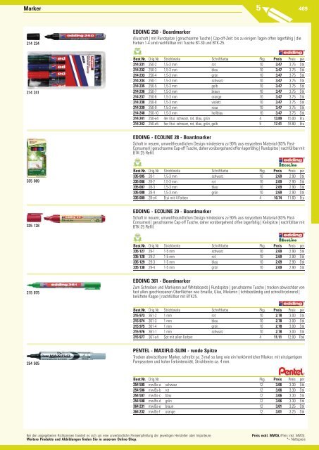 www.EasyBuero.ch - Bürobedarf Katalog