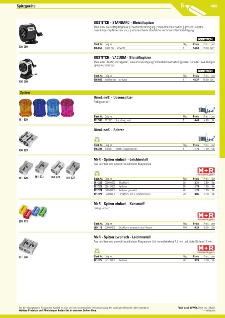 www.EasyBuero.ch - Bürobedarf Katalog