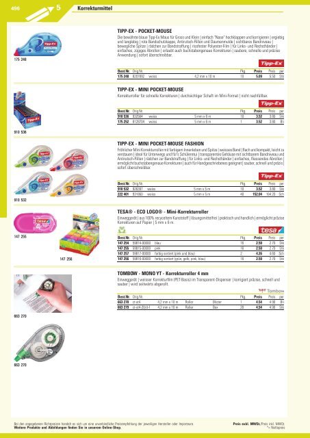 www.EasyBuero.ch - Bürobedarf Katalog