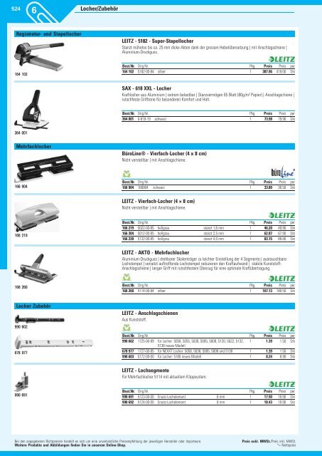 www.EasyBuero.ch - Bürobedarf Katalog