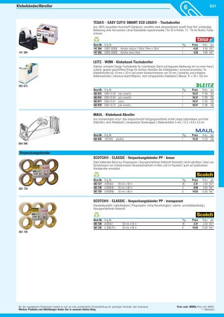 www.EasyBuero.ch - Bürobedarf Katalog