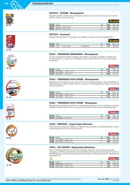 www.EasyBuero.ch - Bürobedarf Katalog