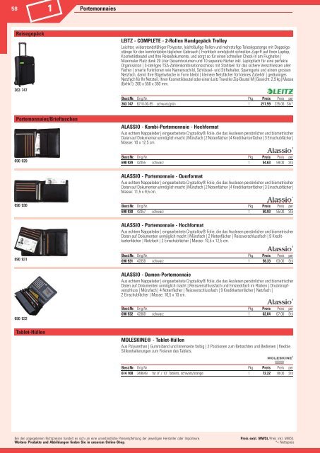 www.EasyBuero.ch - Bürobedarf Katalog