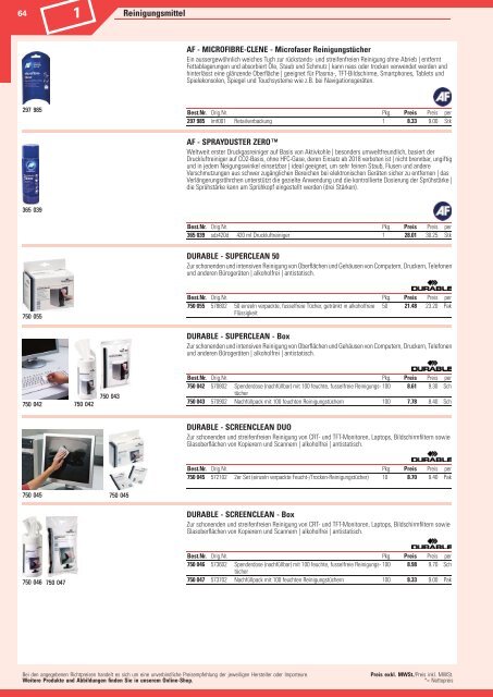 www.EasyBuero.ch - Bürobedarf Katalog