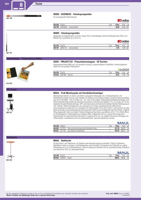 www.EasyBuero.ch - Bürobedarf Katalog