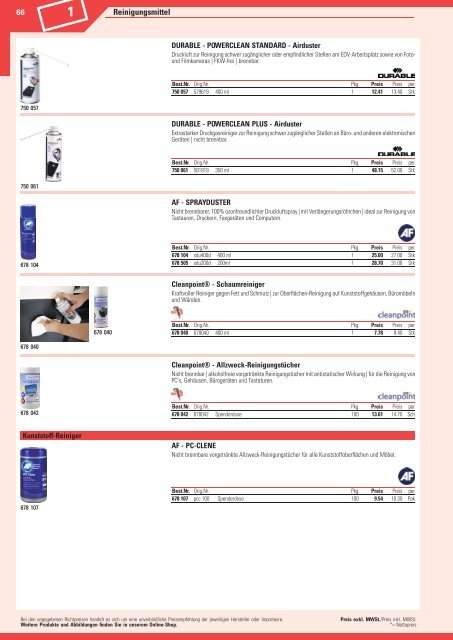 www.EasyBuero.ch - Bürobedarf Katalog