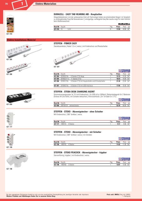 www.EasyBuero.ch - Bürobedarf Katalog