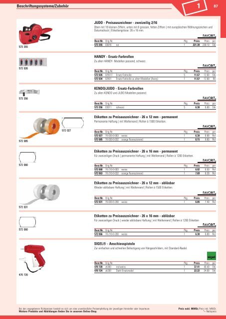 www.EasyBuero.ch - Bürobedarf Katalog