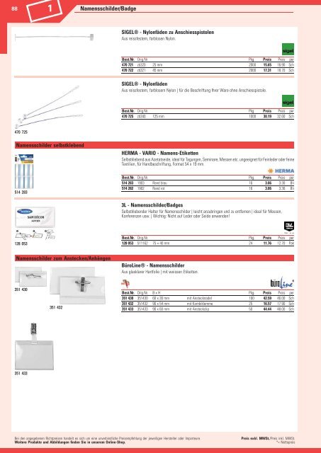 www.EasyBuero.ch - Bürobedarf Katalog