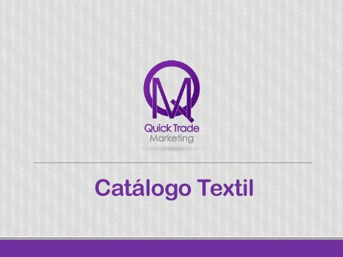 Catalogo textil