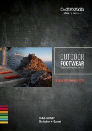 LOWA Frühling 2017 - m&e schär schuhe + sport