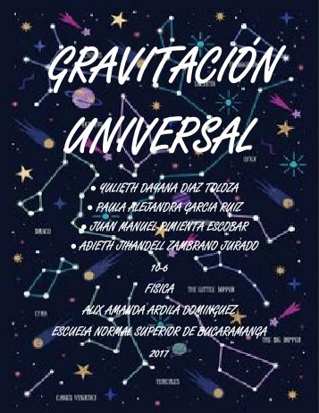 GRAVITACIÓN UNIVERSAL