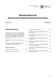 Ministerialblatt des Sächsischen Staatsministeriums für Kultus 6/2012