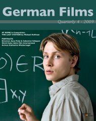 Quarterly 4 · 2009 - German Films