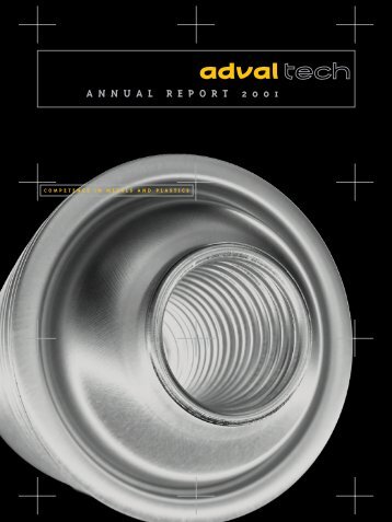 Annual report 2001 (pdf) - AdvalTech