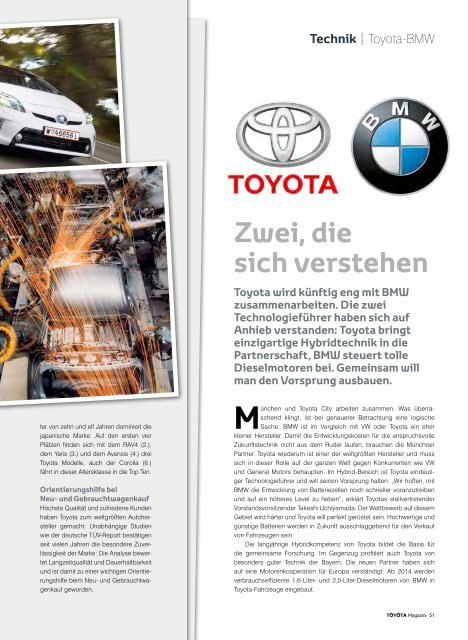 TOYOTA Magazin 1|2012