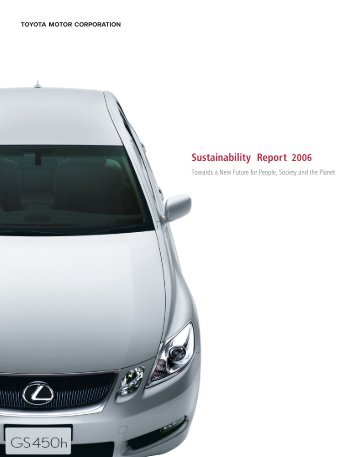 Sustainability Report 2006 - Toyota