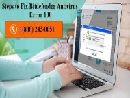 How to troubleshoot the Bitdefender Error Code 2002?