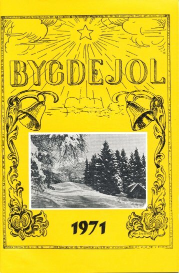 Bygdejol 1971