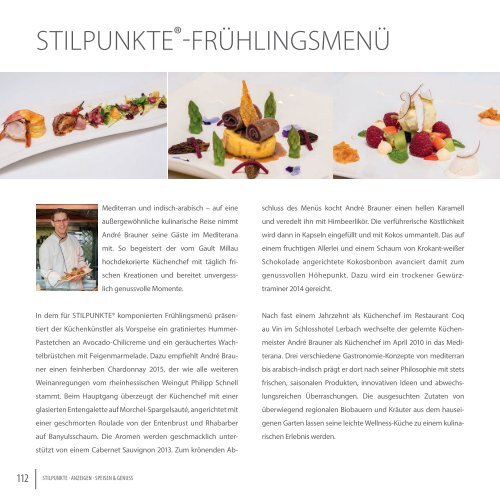 STILPUNKTE Lifestyle Guide Ausgabe 11 Bergisches Land Frühjahr/Sommer 2017