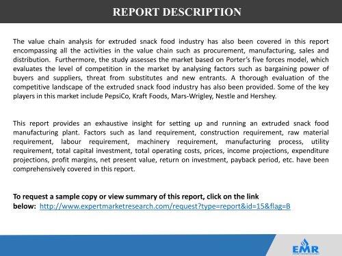 Global Extruded Snack Foods Market Report 2017-2022