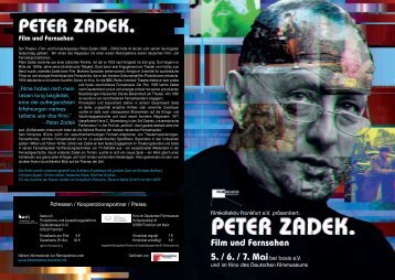 Peter Zadek. Film und Fernsehen