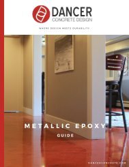 Metallic Epoxy Guide