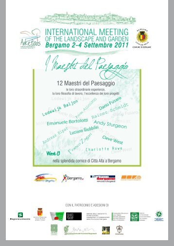 2011_Brochure I Maestri del Paesaggio