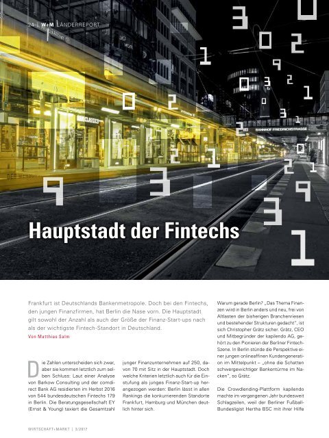 WIRTSCHAFT+MARKT 3/2017