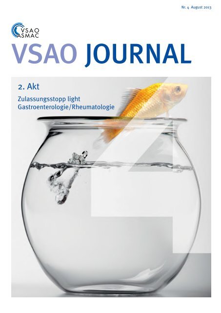 VSAO JOURNAL Nr. 4 - August 2013