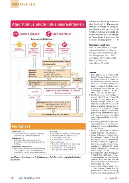 VSAO JOURNAL Nr. 4 - August 2013