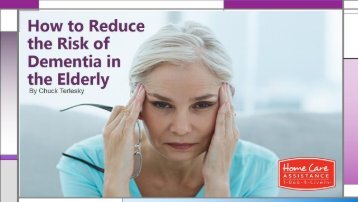 How to Reduce the Risk of Dementia in