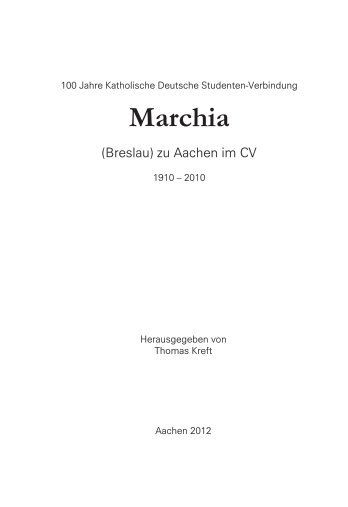 (S. 131) Die älteste Gruppenaufnahme der KDStV Marchia aus dem ...