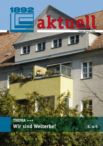Wir sind Welterbe! - Berliner Bau- und Wohnungsgenossenschaft ...