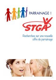 Etude sur l'offre de parrainage