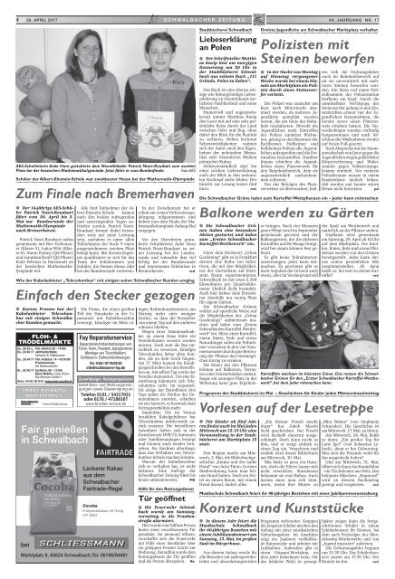 Schwalbacher Zeitung