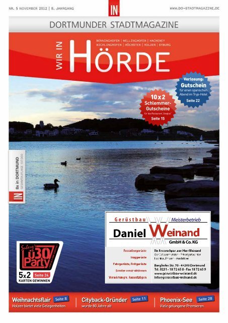 Wir in Hörde - Dortmunder &amp; Schwerter Stadtmagazine