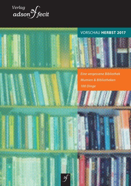 Vorschau Herbst 2017