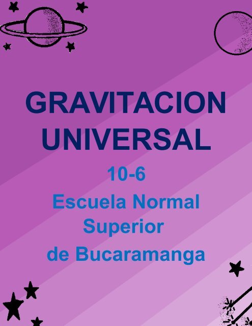 gravitaciòn universal- fisica